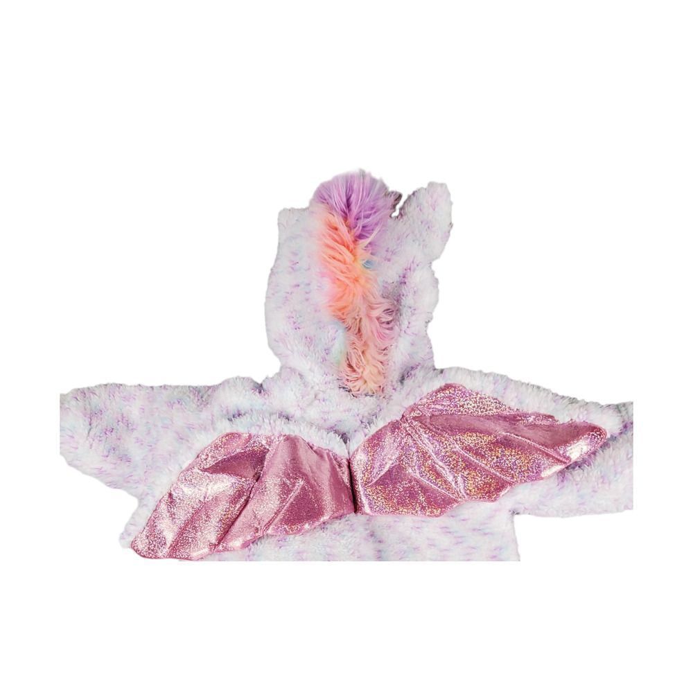 Target Unicorn Halloween Costume 12-18 Months One Piece Pink Hood Play Dress Up - Picture 4 of 7